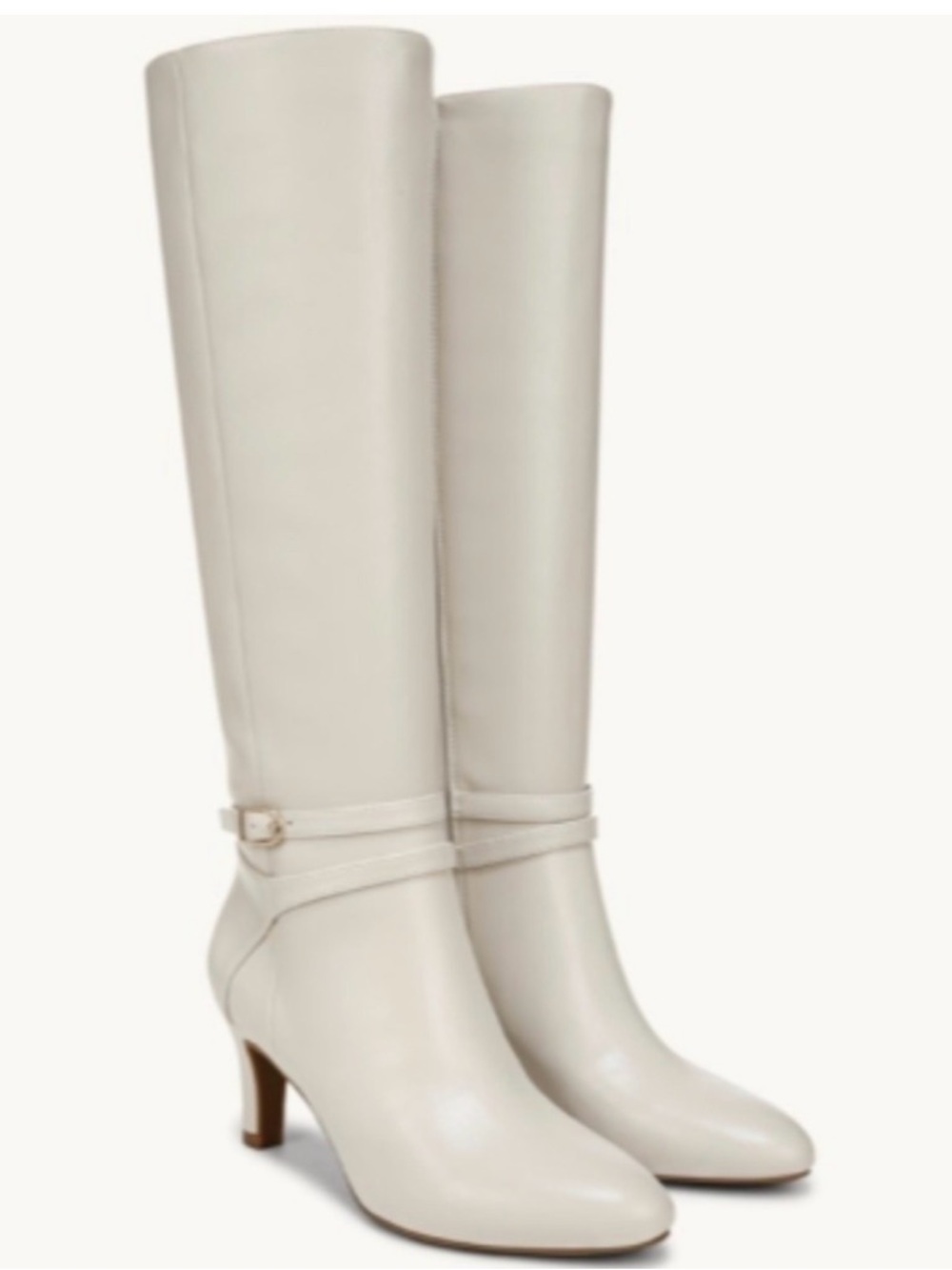 New Life Stride Guild Knee-High Heeled Boots Sz 11 WIDE